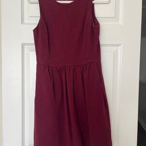 J. Crew Women’s Dress in Deep Red